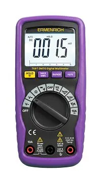  Цифровой мультиметр Ermenrich Test DM70, изображение 1