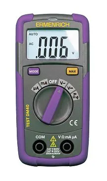 Цифровой мультиметр Ermenrich Test DM40