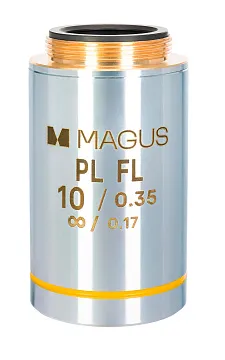 Объектив MAGUS 10PLFL 10х/0,35 Plan FL ∞/0,17, изображение 1