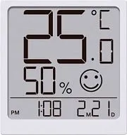 Термогигрометр цифровой BALDR B0552STH-V3, белый