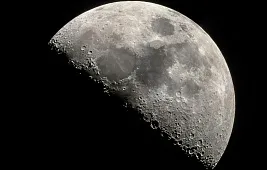 Как выглядит Луна в телескоп?