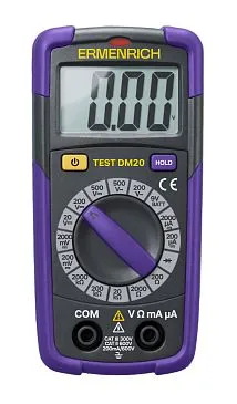 Цифровой мультиметр Ermenrich Test DM20