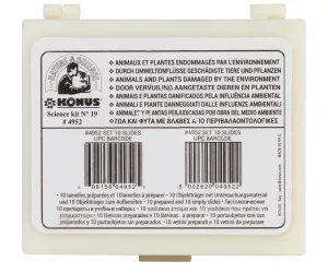 Набор микропрепаратов Konus 10: «Животные и растения. Мутации», изображение 7