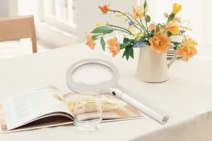 Лупа Levenhuk Zeno 600, 2,5x/5x, 90/21 мм, 12 LED, металл, изображение 7