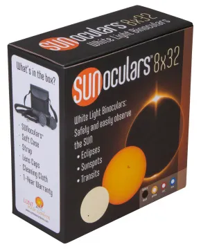 Бинокль солнечный LUNT SUNoculars 8x32, черный, изображение 12