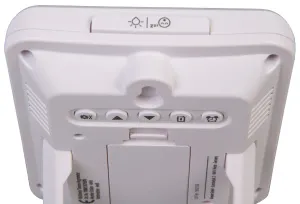 Гигрометр с часами Bresser MyClimate, белый, изображение 8