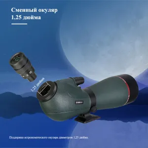 Зрительная труба SVBONY SV406P 20–60x80 ED WP, изображение 11