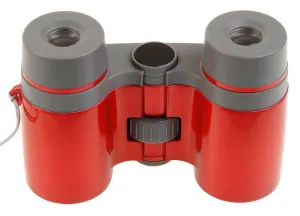 Бинокль детский Veber «Эврика» 3х28, красный, изображение 2