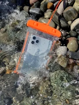 Водонепроницаемый чехол для телефона, светящийся, 6,7", изображение 2