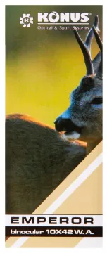 Бинокль Konus Emperor 10x42 WA Green, изображение 4