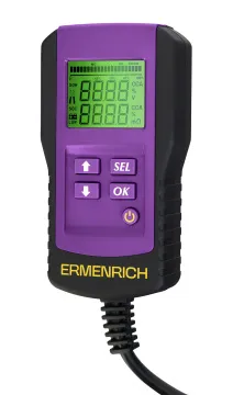Тестер аккумуляторный Ermenrich Zing AL45, изображение 2
