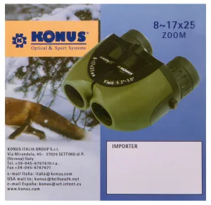 Бинокль Konus Zoomy-25 8–17x25, изображение 14