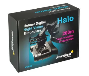 Бинокль цифровой ночного видения Levenhuk Halo NVB10 Helmet, с креплением на шлем, изображение 18